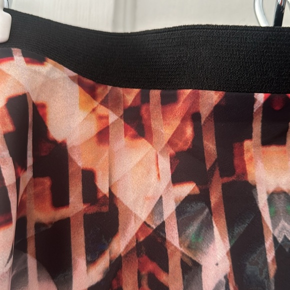 Bhanuni by Jyoti Anthropologie medium maxi skirt lined gorgeous kaleidoscope M - Picture 7 of 10